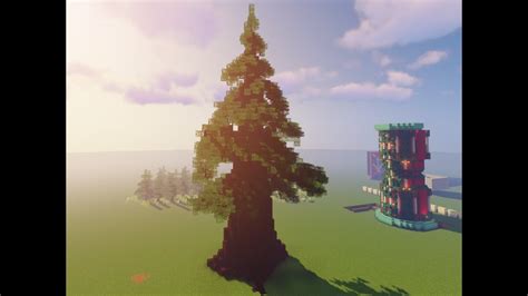 how to make a giant spruce tree in minecraft|MINECRAFT .